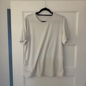 Lululemon Fundamental  White Men's T-Shirt